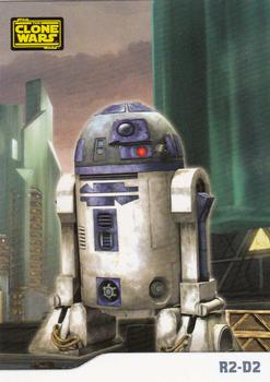 2008 Topps Star Wars: The Clone Wars #16 R2-D2 Front
