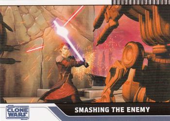 2008 Topps Star Wars: The Clone Wars #32 Smashing the Enemy Front