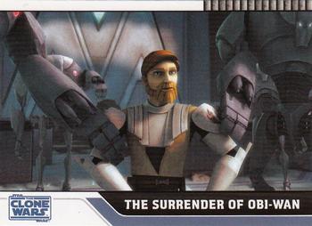 2008 Topps Star Wars: The Clone Wars #33 The Surrender of Obi-Wan Front