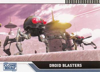 2008 Topps Star Wars: The Clone Wars #43 Droid Blasters Front