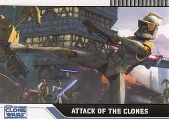 2008 Topps Star Wars: The Clone Wars #21 Attack of the Clones Front
