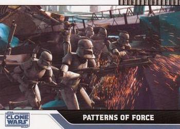 2008 Topps Star Wars: The Clone Wars #22 Patterns of Force Front