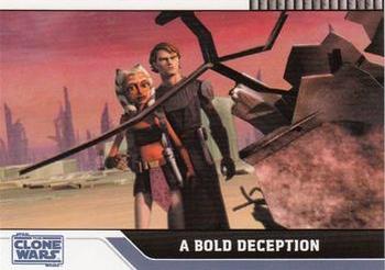 2008 Topps Star Wars: The Clone Wars #29 A Bold Deception Front