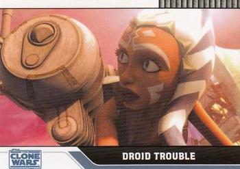 2008 Topps Star Wars: The Clone Wars #36 Droid Trouble Front