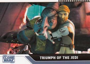 2008 Topps Star Wars: The Clone Wars #37 Triumph of the Jedi Front