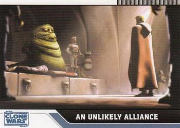 2008 Topps Star Wars: The Clone Wars #41 An Unlikely Alliance Front