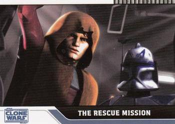 2008 Topps Star Wars: The Clone Wars #42 The Rescue Mission Front