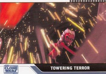 2008 Topps Star Wars: The Clone Wars #57 Towering Terror Front
