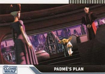 2008 Topps Star Wars: The Clone Wars #73 Padme's Plan Front