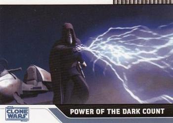 2008 Topps Star Wars: The Clone Wars #77 Power of the Dark Count Front