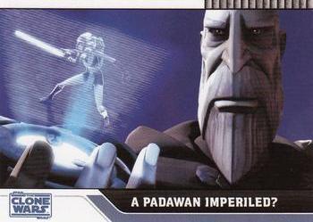 2008 Topps Star Wars: The Clone Wars #81 A Padawan Imperiled? Front