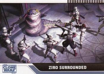 2008 Topps Star Wars: The Clone Wars #83 Ziro Surrounded Front