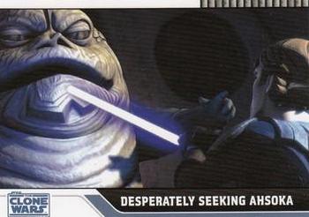 2008 Topps Star Wars: The Clone Wars #85 Desperately Seeking Ahsoka Front