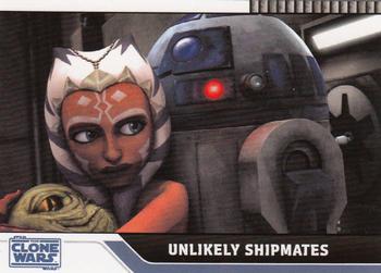 2008 Topps Star Wars: The Clone Wars #71 Unlikely Shipmates Front