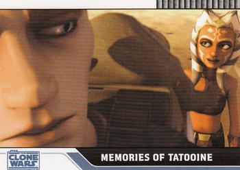 2008 Topps Star Wars: The Clone Wars #74 Memories of Tatooine Front