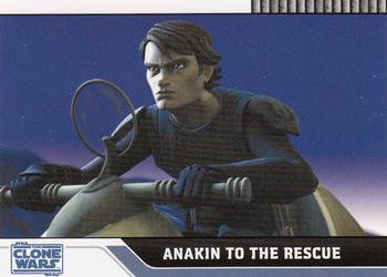 2008 Topps Star Wars: The Clone Wars #84 Anakin to the Rescue Front