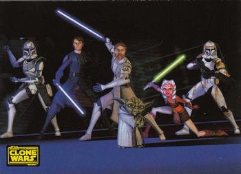 2008 Topps Star Wars: The Clone Wars #90 Checklist Front