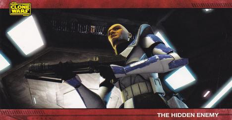 2009 Topps Widevision Star Wars: The Clone Wars #57 The Hidden Enemy Front