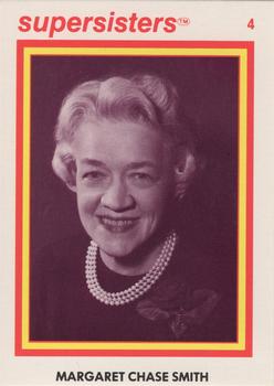 1979 Supersisters #4 Margaret Chase Smith Front