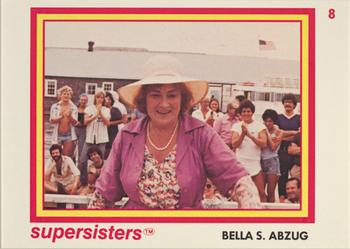 1979 Supersisters #8 Bella S. Abzug Front