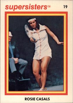 1979 Supersisters #19 Rosie Casals Front