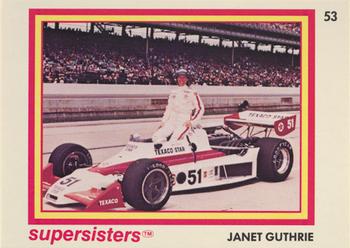 1979 Supersisters #53 Janet Guthrie Front