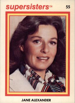 1979 Supersisters #55 Jane Alexander Front
