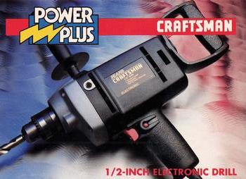 1992 Craftsman #37 ½-inch Electronic Drill Front
