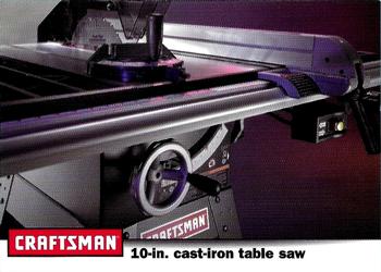 1999-00 Craftsman #2 10 Inch Cast Iron Table Saw Front
