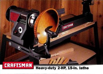 1999-00 Craftsman #4 Heavy Duty 2hp 15 Inch Lathe Front