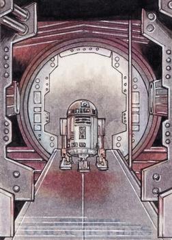2012 Topps Star Wars: Galactic Files - Sketch Cards #NNO Mikey Babinski Front