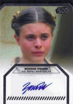 2012 Topps Star Wars: Galactic Files - Autographs #NNO3 Bonnie Piesse Front