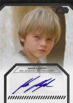 2012 Topps Star Wars: Galactic Files - Autographs #NNO9 Jake Lloyd Front