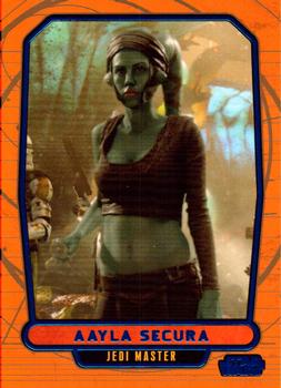 2012 Topps Star Wars: Galactic Files - Blue #81 Aayla Secura Front