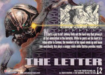 1997 Inkworks Starship Troopers #12 The Letter Back