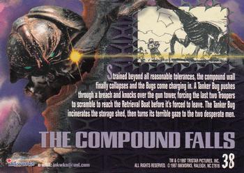1997 Inkworks Starship Troopers #38 The Compound Falls Back