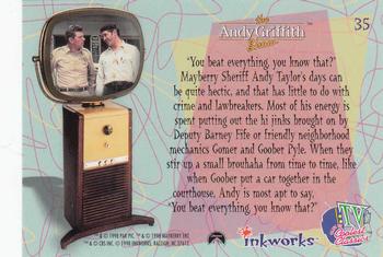 1998 Inkworks TV's Coolest Classics #35 The Andy Griffith Show: 