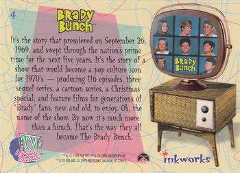 1998 Inkworks TV's Coolest Classics #4 Brady Bunch: It's the story Back