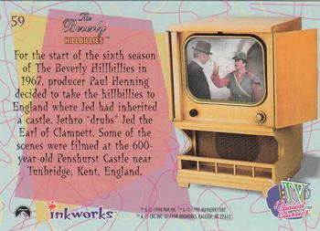 1998 Inkworks TV's Coolest Classics #59 The Beverly Hillbillies: England Back