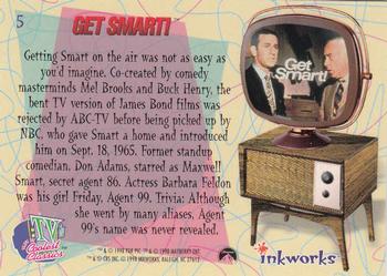 1998 Inkworks TV's Coolest Classics #5 Get Smart!: Getting Smart on the air Back