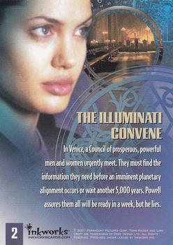 2001 Inkworks Lara Croft: Tomb Raider #2 The Illuminati Convene Back