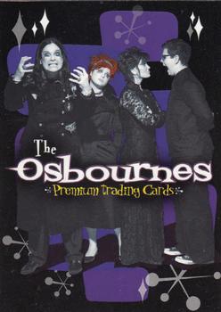 2002 Inkworks The Osbournes #1 Title Card Front