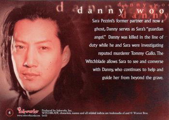2002 Inkworks Witchblade Season 1 #4 Danny Woo Back