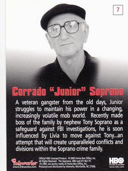 2005 Inkworks The Sopranos #7 Corrado 