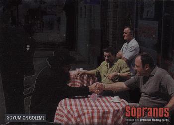 2005 Inkworks The Sopranos #28 Goyum or Golem? Front