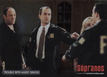 2005 Inkworks The Sopranos #45 Trouble with Agent Grasso Front