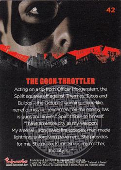 2008 Inkworks The Spirit #42 The Goon Throttler Back