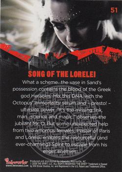 2008 Inkworks The Spirit #51 Song of the Lorelei Back