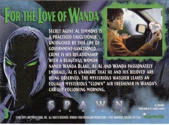 1997 Inkworks Spawn the Movie #3 For the Love of Wanda Back