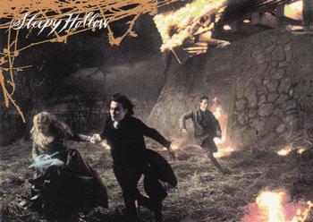 1999 Inkworks Sleepy Hollow #63 Escape from Fiery Death Front